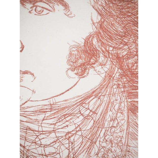 Salvador Dali, George Washington, Original Engraving For Sale - Image 5 of 6
