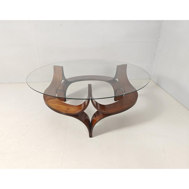 Mid-Century Coffee Table, Italy, 1970s For Sale - Image 9 of 10