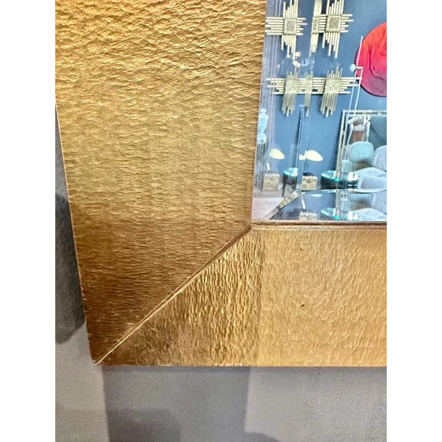 1980s Vintage Italian Wall Mirror by Aldo Frigerio 1980s For Sale - Image 5 of 6