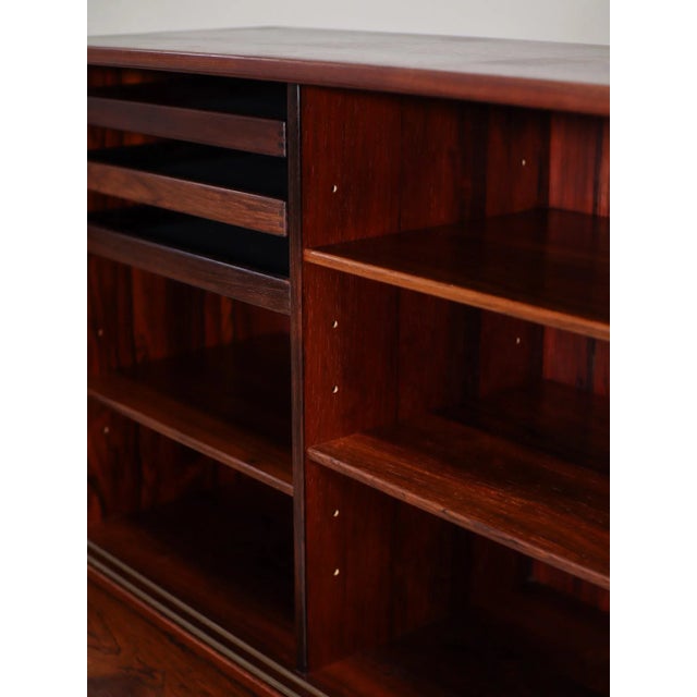 Model 54 Highboard in Kingwood by Kai Kristiansen for Schou Andersen, 1960s For Sale - Image 13 of 18