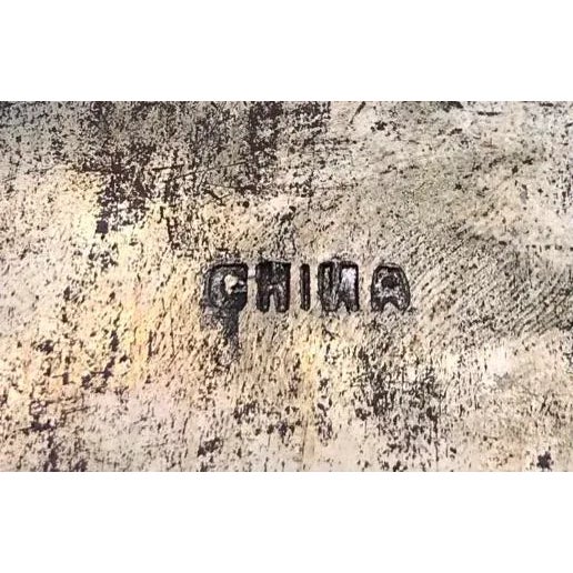 Antique Cantonese Enamel Silver Box With Buddhist Symbols For Sale - Image 11 of 11