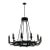 Lucca Studio Sebastian Chandelier 12 Light For Sale