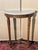 Louis XVI Half-Moon Console in Carved Wood For Sale - Image 3 of 5