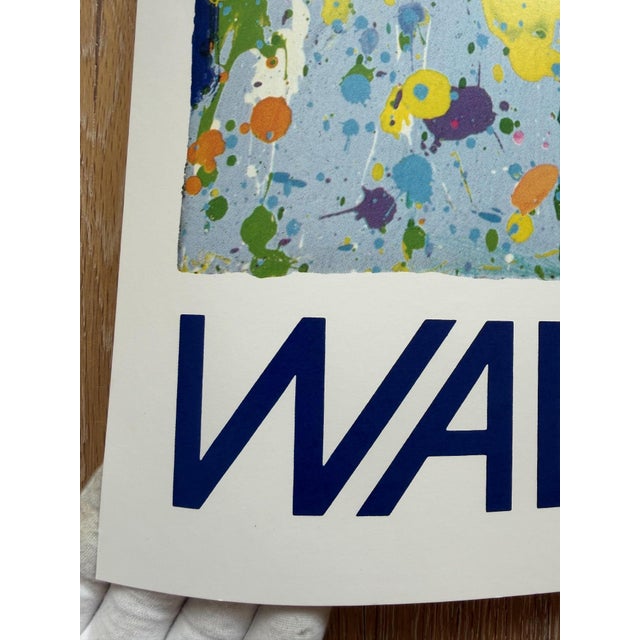 Galerie Moderne Silkeborg Exhibition Poster by Walasse Ting, 1986 For Sale - Image 3 of 7