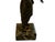 Art Deco Victorian Style Stage Girl Dancer Bronze Figurine Marble Base For Sale In Palm Springs - Image 6 of 9