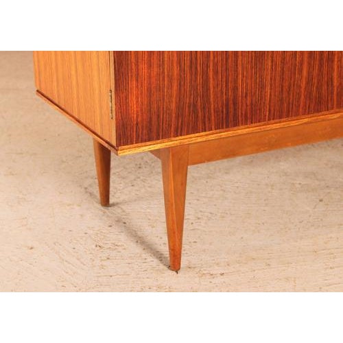 1960s Mid-Century Teak and Rosewood Sideboard with Brass Handles from Wrighton, 1960s For Sale - Image 5 of 14