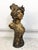 Ceramic Friedrich Goldscheider, Girl with Flowers Bust, 1900, Terracotta For Sale - Image 7 of 15