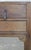 Aged Elm Wood 3-Drawer Side or Console Table For Sale - Image 4 of 11