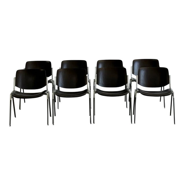 1970s Giancarlo Piretti for Castelli Chairs - Priced Per Chair For Sale
