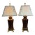 John Burke for Decorative Crafts Model 5518 Table Lamps, Pair For Sale