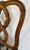 Vintage Pretzel Back Wood Chairs With New Statement Upholstery- A Pair For Sale - Image 17 of 18