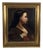 Portrait of a Noble Lady in Profile, 19th Century, Oil on Canvas For Sale
