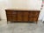 Vintage Dixie Furniture Company "Aloha" Collection Triple Dresser/Credenza. Classic bamboo motif, crafted in maple veneers...