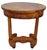 19th C Austrian / German Carved Column Biedermeier Oval Library Desk For Sale In New York - Image 6 of 18