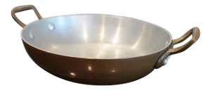 Vintage 1940s Copper Saute Pan