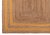 Gold 9'x12' Orangish Yellow Jute Braided Rectangle Boho Chic Rug For Sale - Image 8 of 13