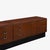 Wood Custom Knoll Credenza in Mahogany & Chrome For Sale - Image 7 of 10
