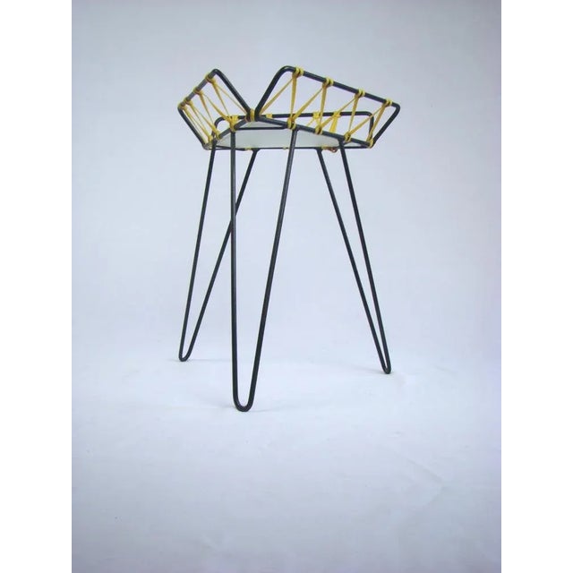 Mid-Century Modern Mid-Century Minimalist Tripod Plant Stand, 1950s For Sale - Image 3 of 10