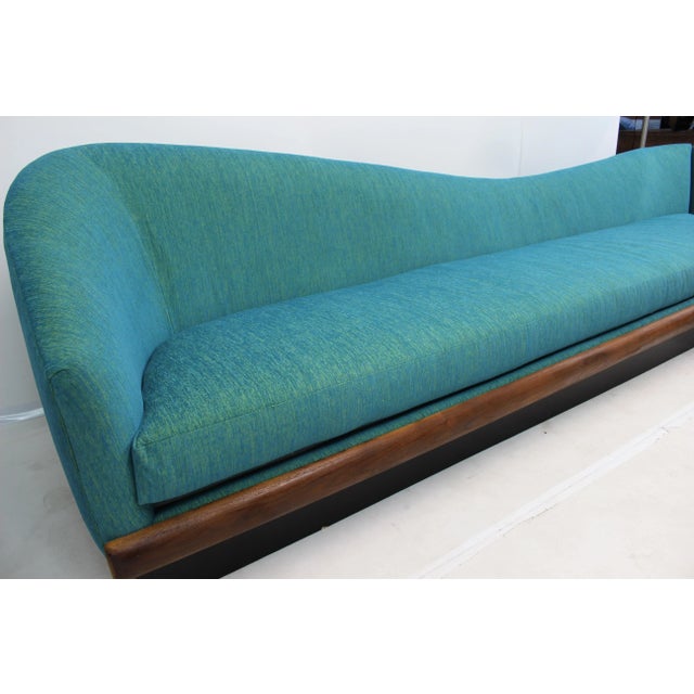 Wood Adrian Pearsall Cloud Sofa For Sale - Image 7 of 11