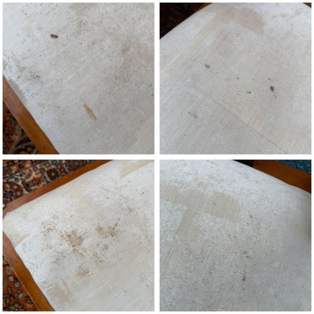 Vintage Schnadig James Mont / Ming Style Horseshoe Chairs in Maple & Brass - A Pair For Sale - Image 18 of 18