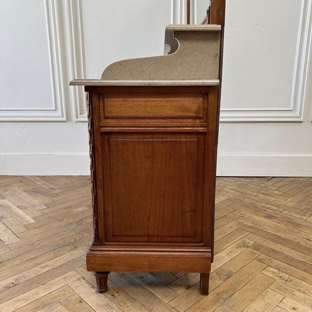 Brown French Louis XVI Buffet For Sale - Image 8 of 11