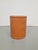 Jacques Adnet Cognac Leather Wastebasket by Jacques Adnet, France, 1960s For Sale - Image 4 of 8
