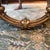 Gold Frame Mirror With Painted Scenes Details For Sale In New York - Image 6 of 9