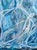Textile Kristi Haines Herman “Helping You Say Goodbye To Me” Contemporary Gestural Blue Abstract Painting, 2024 For Sale - Image 7 of 10