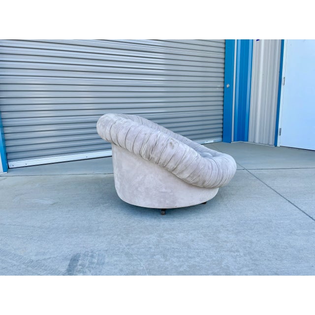 Vintage "Cloud" Swivel Chair For Sale - Image 9 of 13