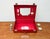 Mid-Century Modern German Red Beauty Vanity Mirror Case, 1960s, in Very Good conditions. Designed 1960 to 1969