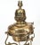 1920s French Gilt Empire Oil Floor Lamp, 1920s For Sale - Image 5 of 6