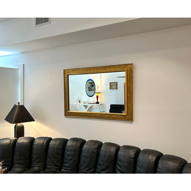 Italian Gilt Wood Mirror For Sale - Image 11 of 12