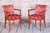 Art Deco Beech Armchairs attributed to Jules Leleu, France, 1930s, Set of 2 For Sale - Image 9 of 10