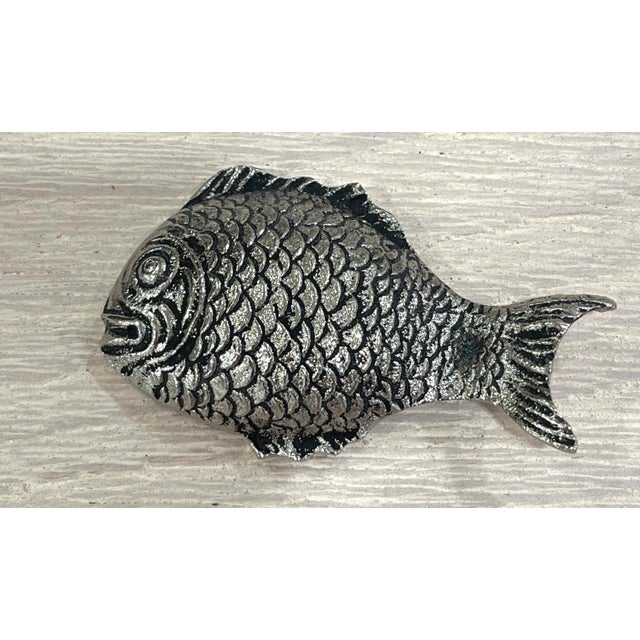 Metal Gucci Vintage Silver Fish Bottle Opener For Sale - Image 7 of 7