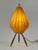 Extremely rare, elegant and highly decorative mid century modern cocoon table lamp. Designed and manufactured probably in...