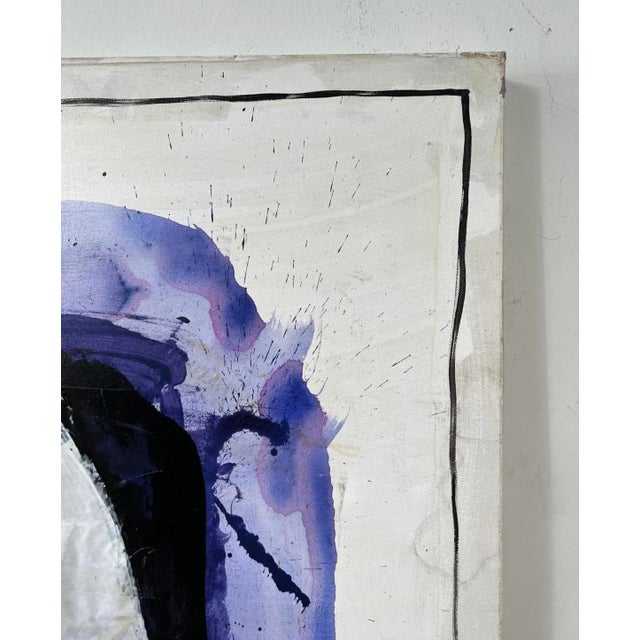 2010s Christian Audigier Mixed Media Portrait on Canvas by Samy Abou, 2010 For Sale - Image 5 of 11