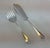 Silver 1980s A Set of Fish Eaters & Fish Servers, 26 Pieces,+ 12 Spoons Rattail- 38 pcs For Sale - Image 8 of 16