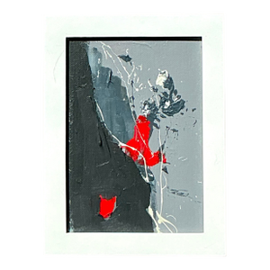 Vintage Original Abstract Oil Painting on Canvas
