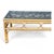 This vintage rattan coffee table with a glass top is a charming and unique piece of furniture. Standing at 16 inches tall...