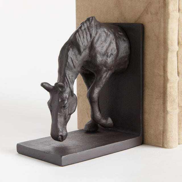 Modern Horse Bookends, Set Of 2 For Sale - Image 3 of 4