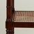 1920s Antique British Colonial Rosewood Two Tiered Caned Stand or Table For Sale - Image 5 of 13