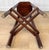 Antique Arts & Crafts Wood Octagonal Plant Stand Table For Sale - Image 10 of 10