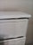 1980s White Wood French Provincial Chest Five Drawer For Sale - Image 4 of 8