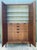 Vintage French Empire Mahogany Mirrored Armoire For Sale - Image 9 of 12