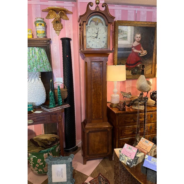 Late 18th Century Fine and Rare 18th Century Shenandoah Valley Clock Likely by Davis & Frye For Sale - Image 5 of 5