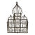 Antique Wire English Georgian Turreted Bird Cage For Sale