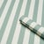 Traditional Schumacher Emma Stripe Wallpaper In Teal For Sale - Image 3 of 4