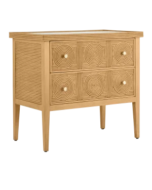 Currey & Company Santos Sea Sand Chest