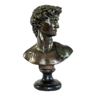 Vintage Bust of David For Sale