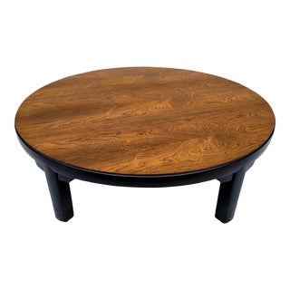 Mid 20th Century Edward Wormley for Dunbar Round Coffee Table For Sale
